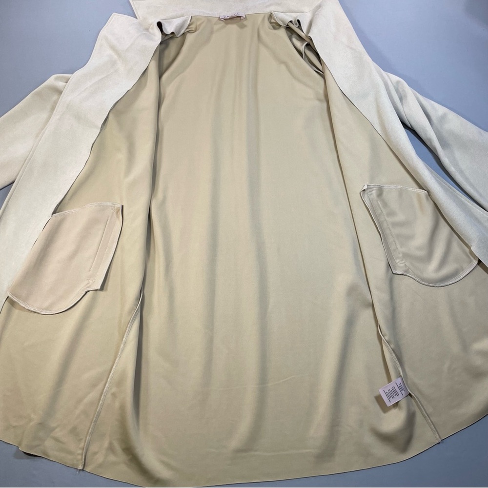EUC Philosophy Notch Lapel Lightweight Open Front Topper Jacket - Womens XL - Picture 11 of 13